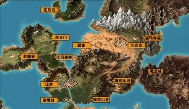 传奇999手游之热血传奇4盟重门徒在哪里